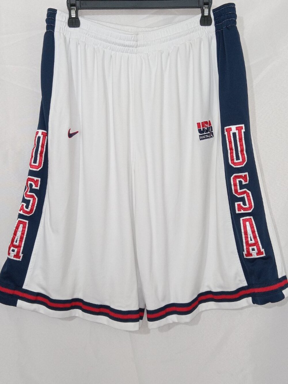 AUTHENTIC Nike Team USA Basketball Shorts 90s Dream Team Olympics Size XL Clean - Picture 1 of 16